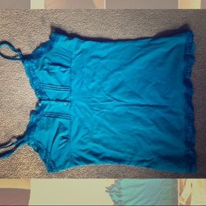 Blue tank top
